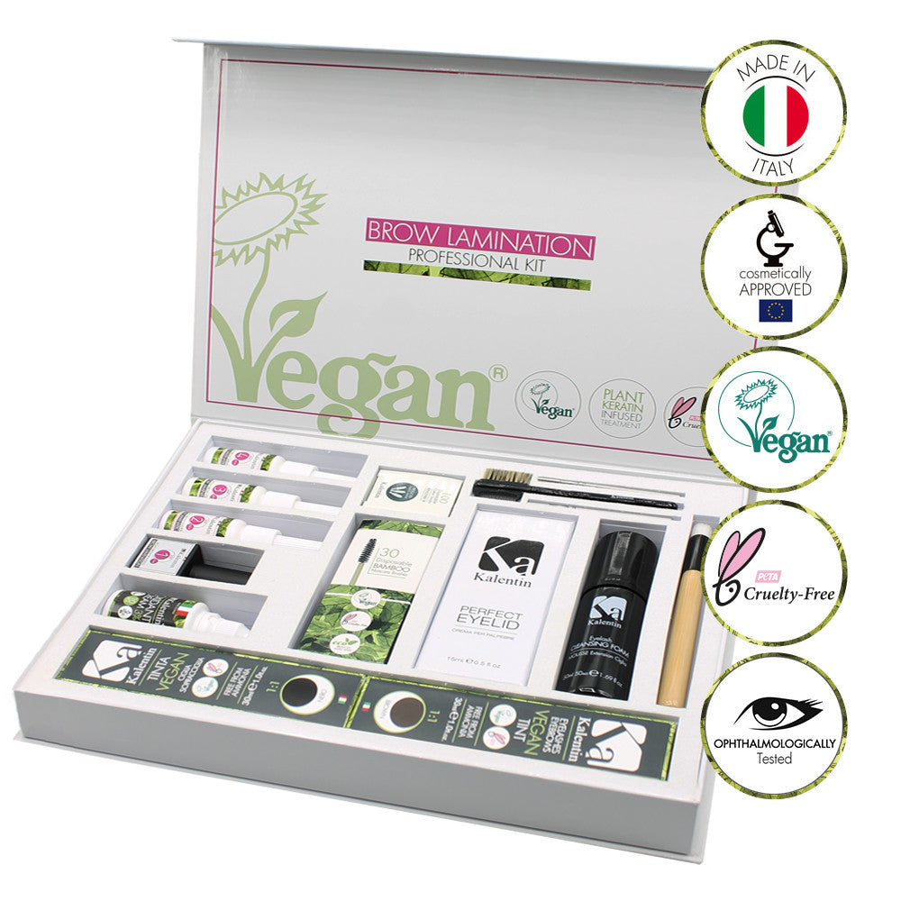 Kit para laminado de cejas vegano profesional