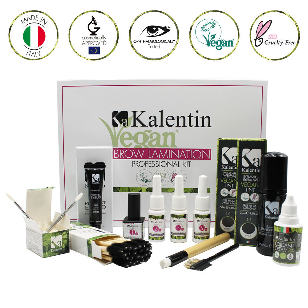 Kit para laminado de cejas vegano profesional